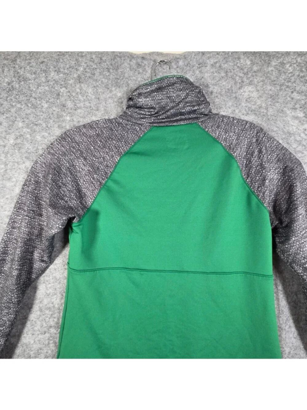 Under Armour Notre Dame Fighting Irish 1/4 Zip Pullover Green Size L - Picture 7 of 9